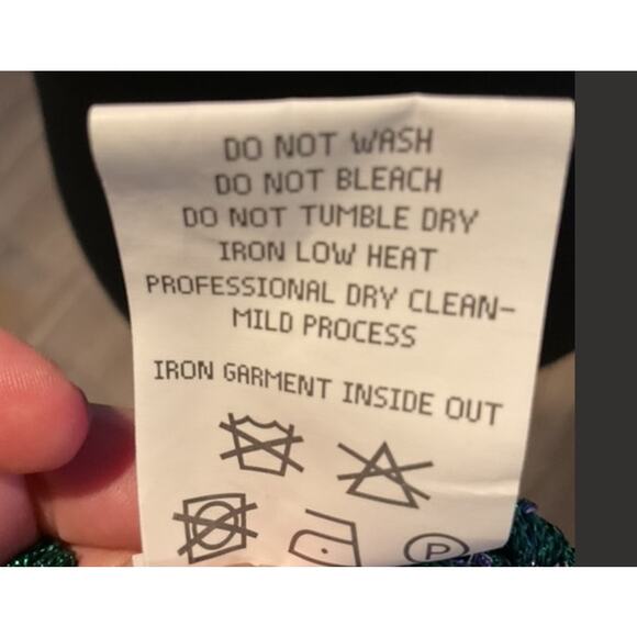 Happy Sheep Metallic Lurex Sweater Sz L - Picture 8 of 8